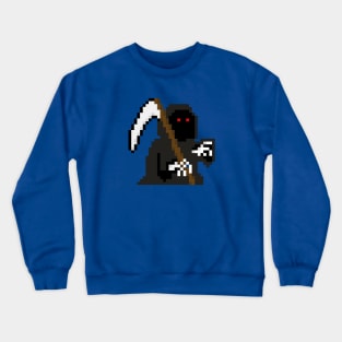 Pixelart Grim Reaper Crewneck Sweatshirt